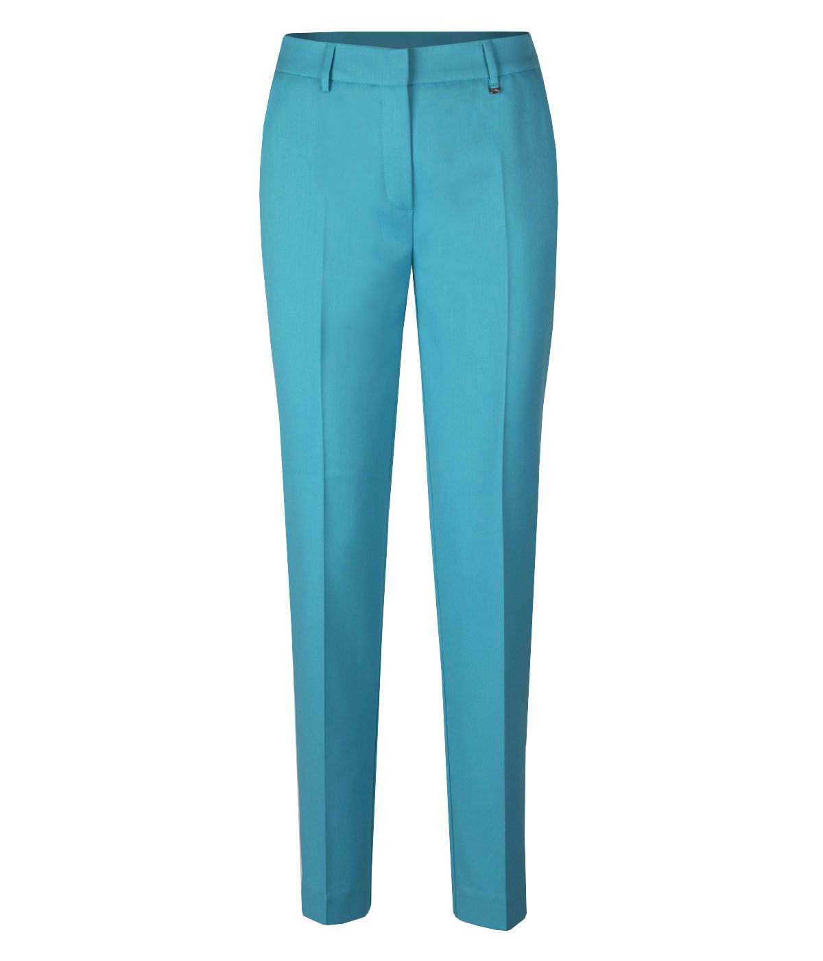 Fitted trousers with crease 0